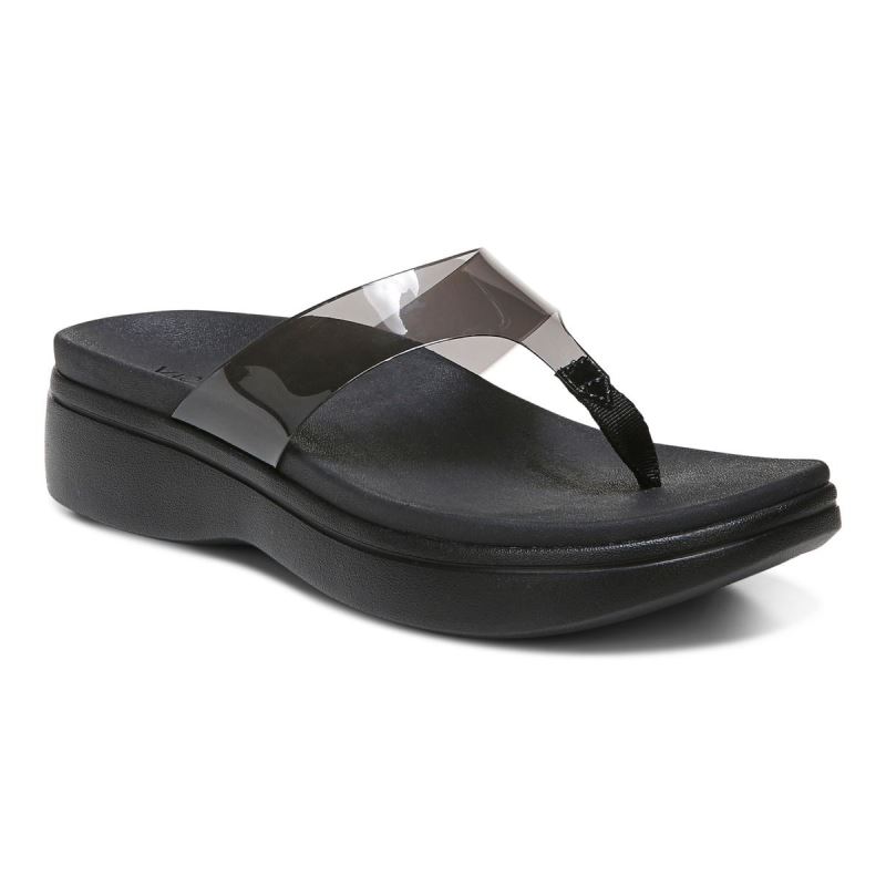 Vionic Women's Luminous Platform Sandal - Black