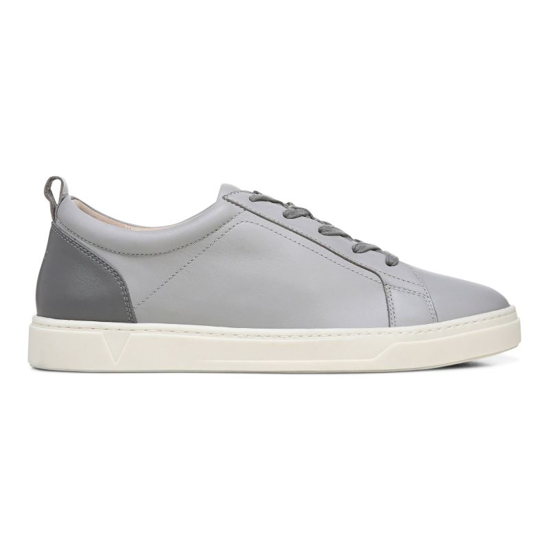 Vionic Men's Lucas Lace up Sneaker - Light Grey