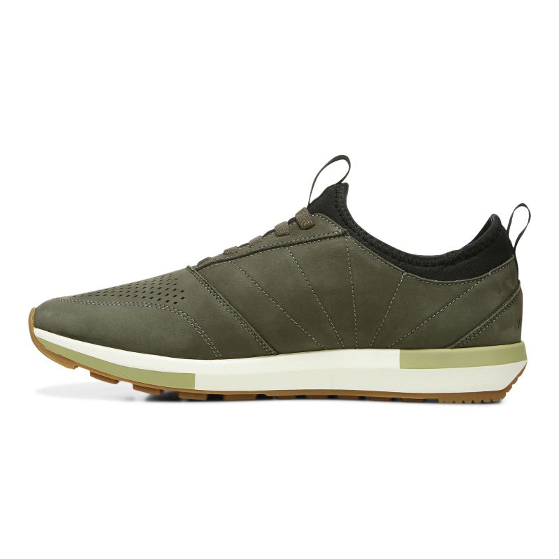 Vionic Men's Trent Sneaker - Olive Nubuck