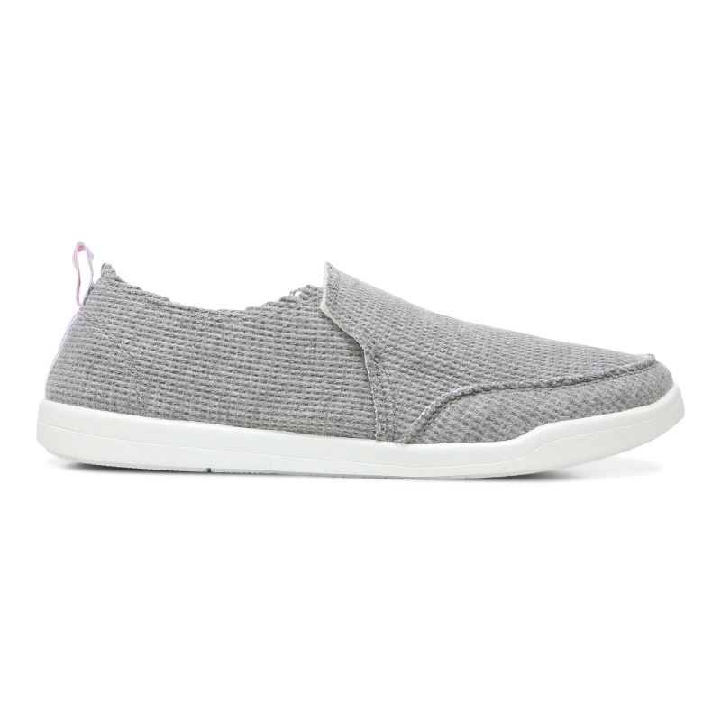 Vionic Women's Malibu Slip On - Charcoal Knit