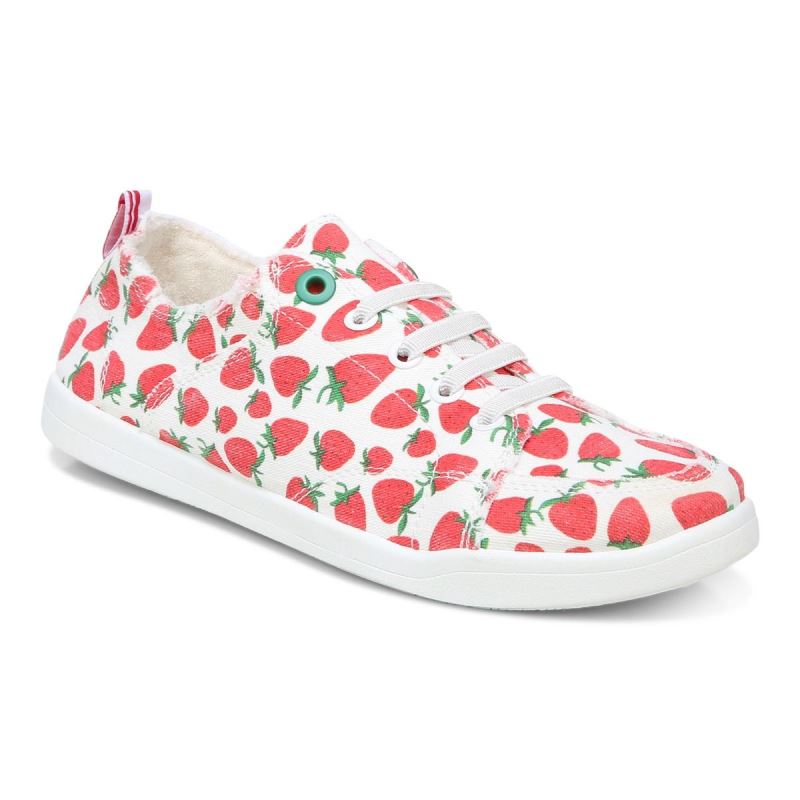 Vionic Women's Pismo Casual Sneaker - Strawberries