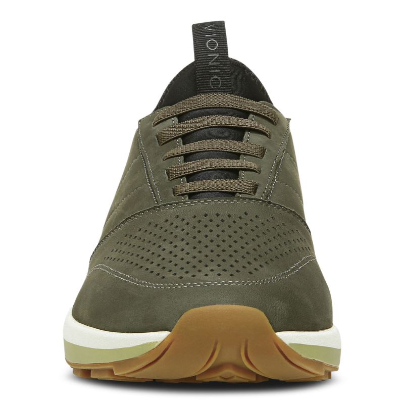 Vionic Men's Trent Sneaker - Olive Nubuck