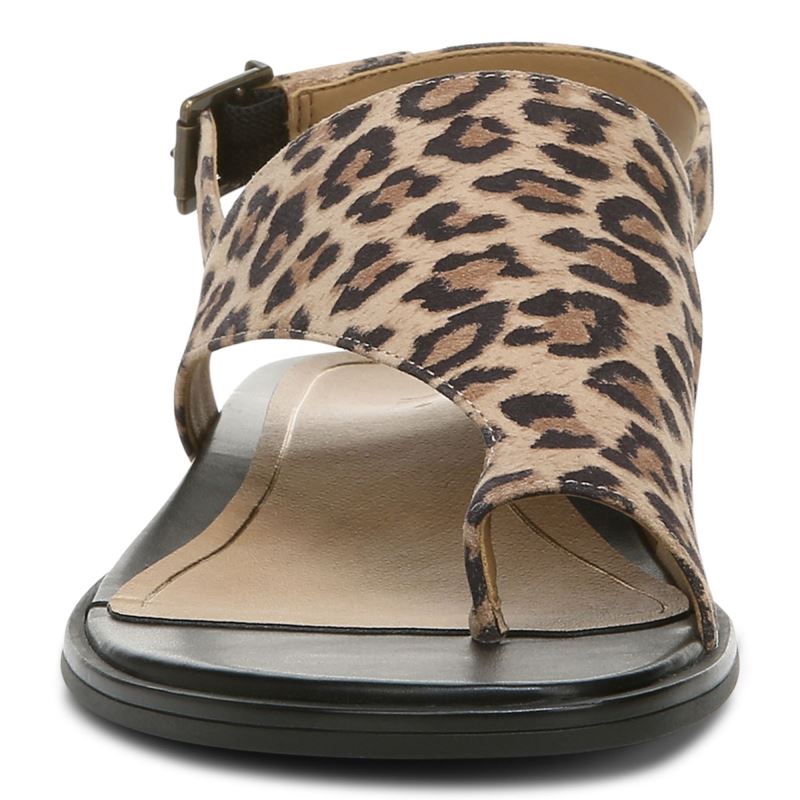 Vionic Women's Ella Sandal - Toffee Leopard