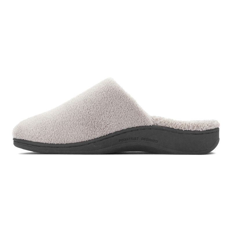 Vionic Women's Gemma Mule Slippers - Light Grey