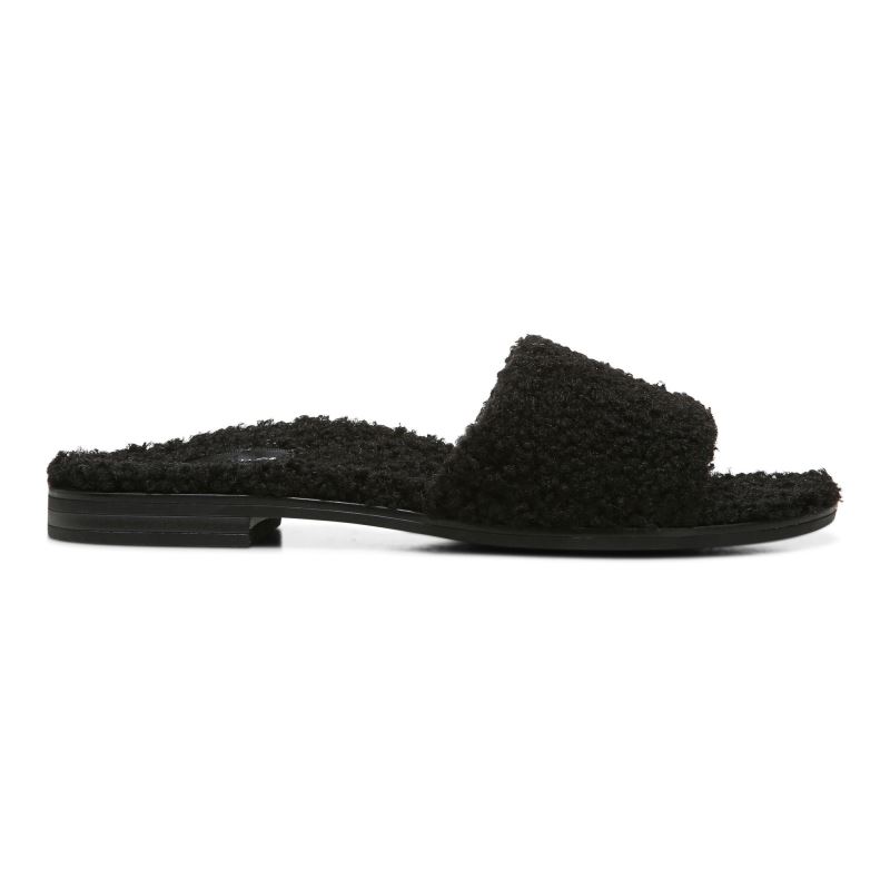 Vionic Women's Demi Shearling Slide - Black