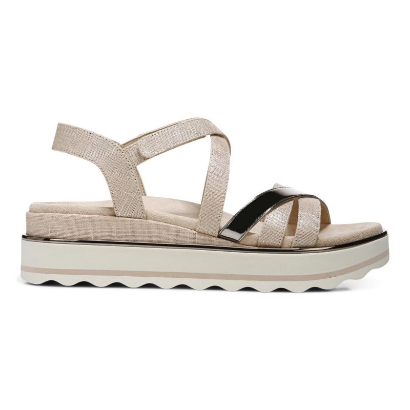 Vionic Women's Kellyn Flatform Sandal - Moonlight