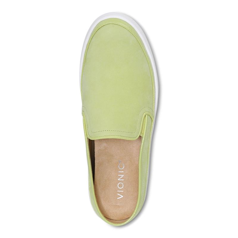 Vionic Women's Effortless Slip on Sneaker - Pale Lime