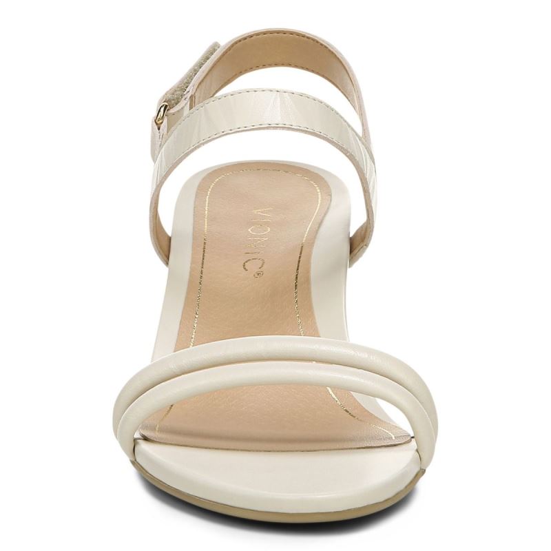 Vionic Women's Emmy Wedge Sandal - Cream