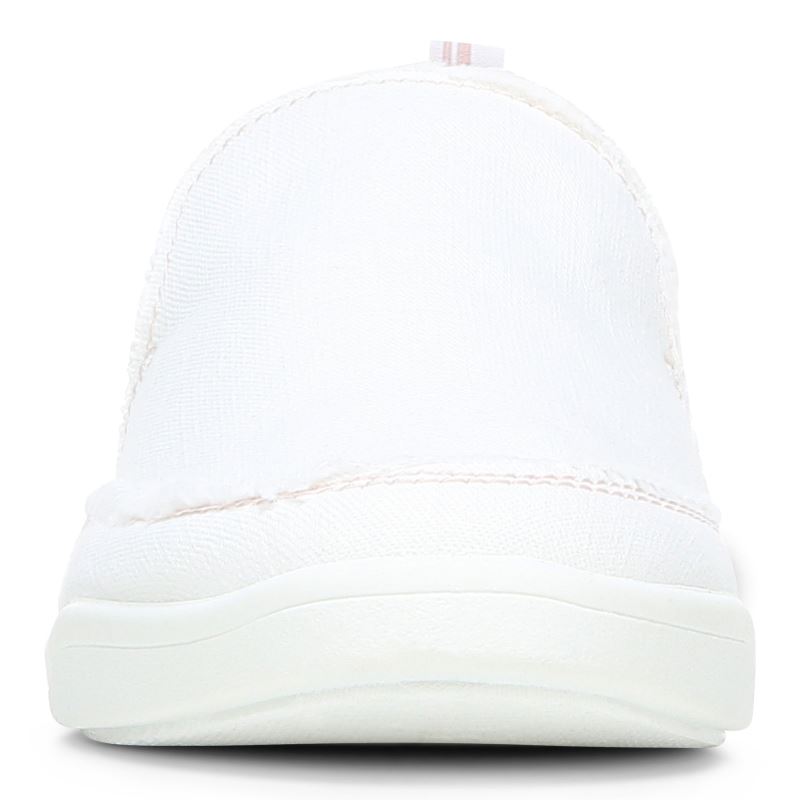 Vionic Women's Malibu Slip On - Cream Canvas