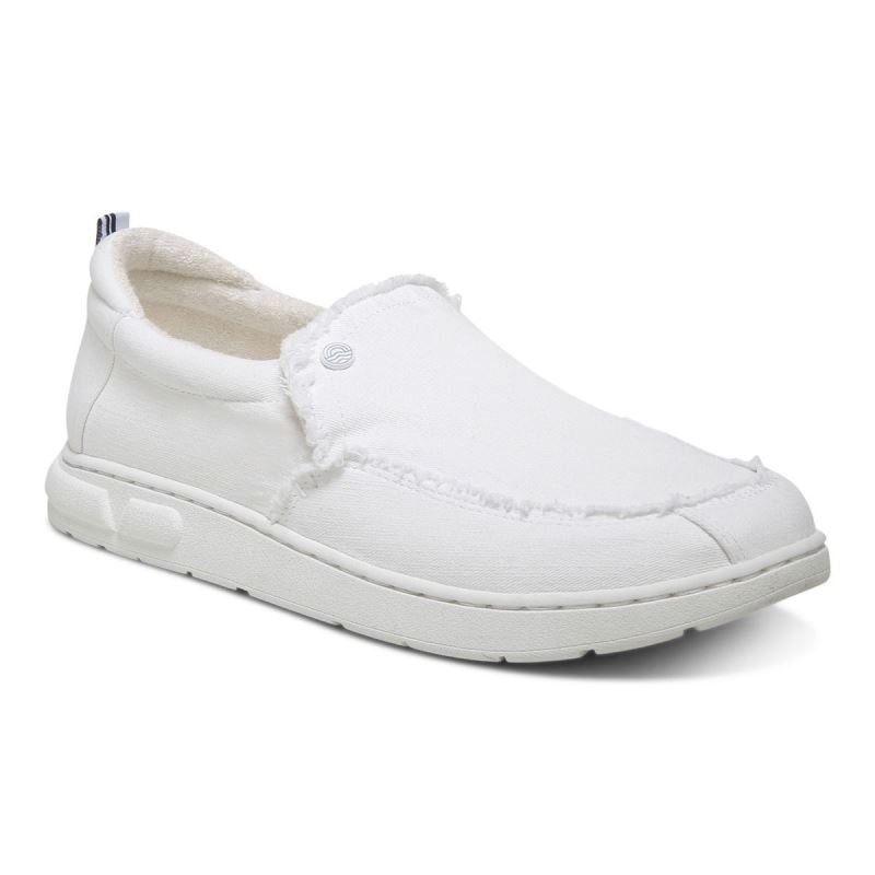 Vionic Men's Seaview Slip on Sneaker - White