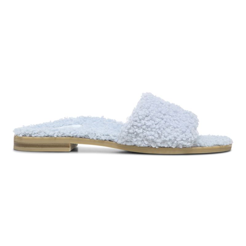 Vionic Women's Demi Shearling Slide - Arctic Ice