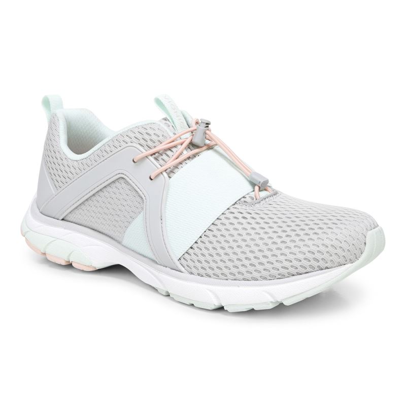 Vionic Women's Berlin Sneaker - Grey Seafoam - Click Image to Close