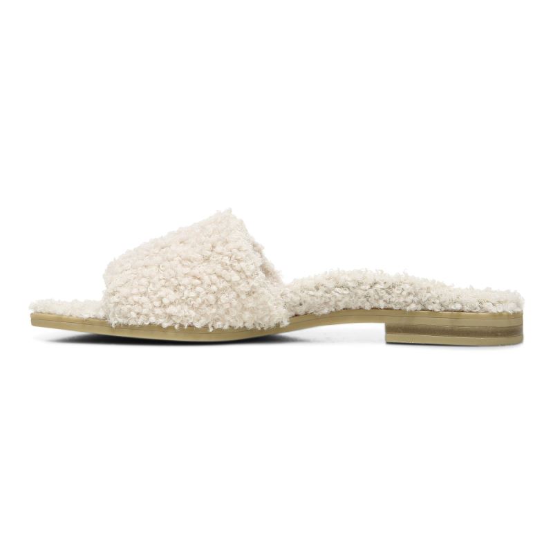 Vionic Women's Demi Shearling Slide - Natural