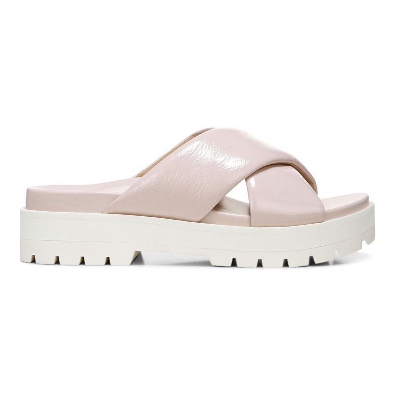 Vionic Women's Vesta Flatform Lug Sandal - Peony