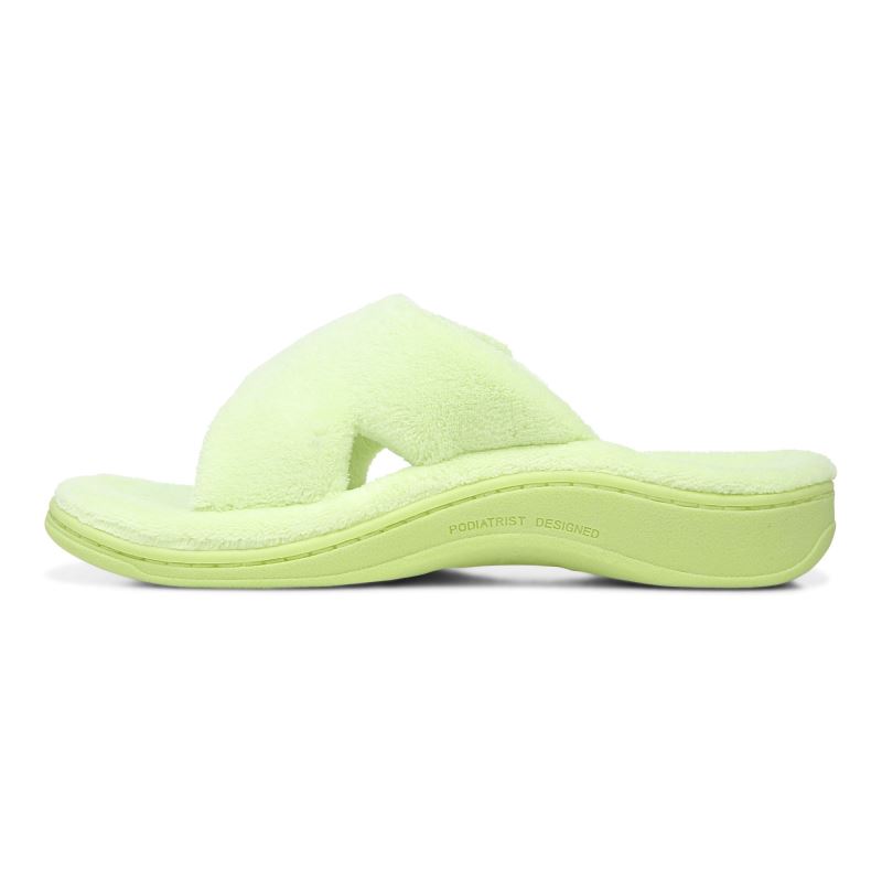 Vionic Women's Relax Slippers - Pale Lime