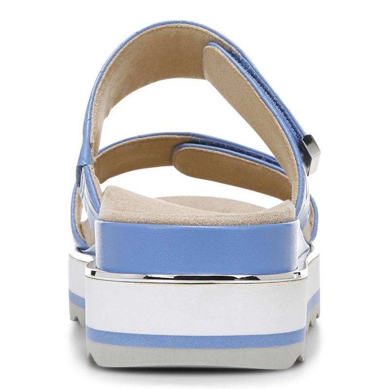 Vionic Women's Brandie Woven Strap Sandal - Azure Woven