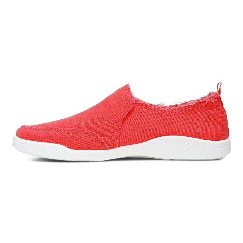 Vionic Women's Malibu Slip On - Poppy Canvas