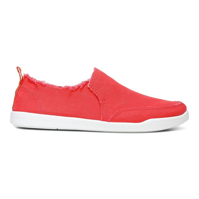 Vionic Women's Malibu Slip On - Poppy Canvas