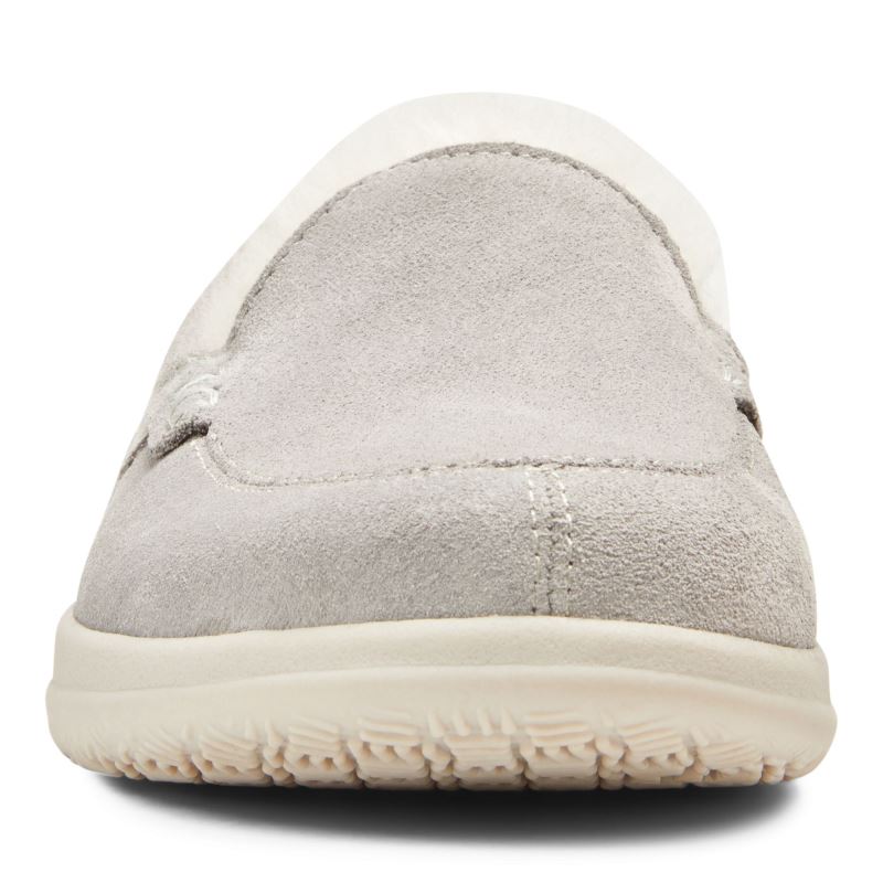 Vionic Women's Lynez Slipper - Light Grey Suede