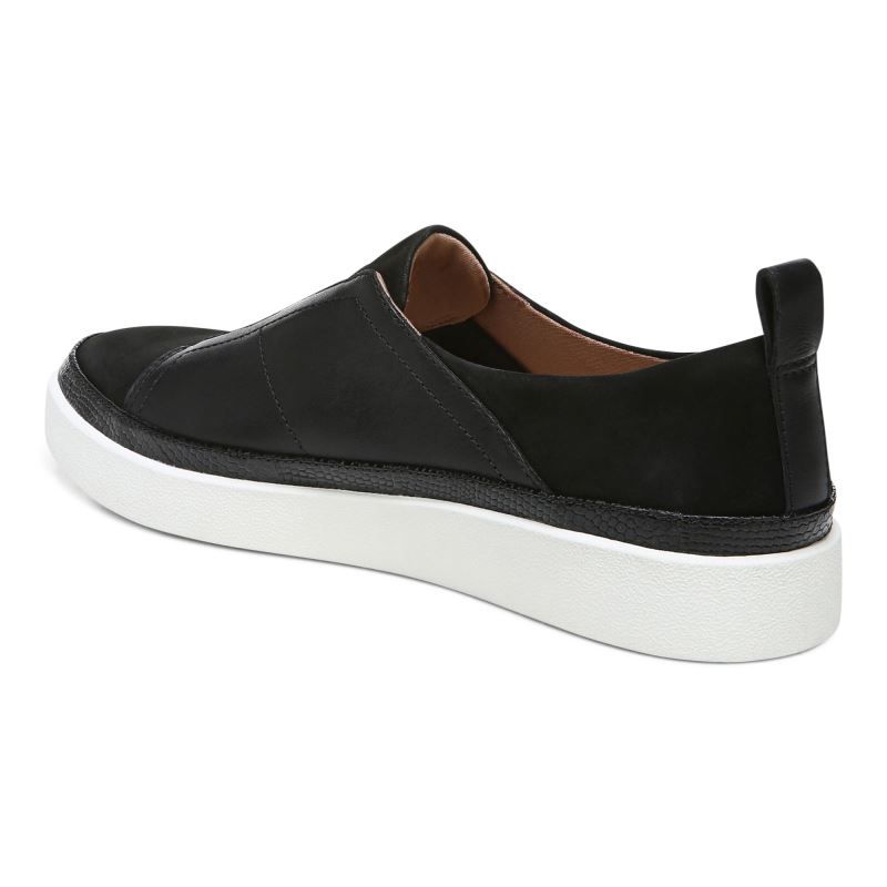 Vionic Women's Zinah Slip on Sneaker - Black