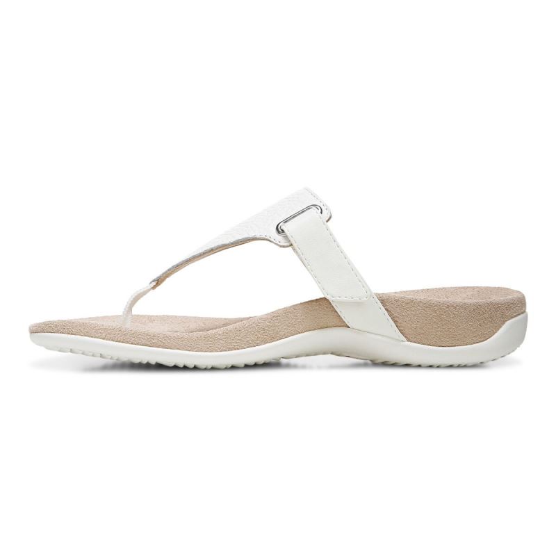 Vionic Women's Wanda T-Strap Sandal - Marshmallow