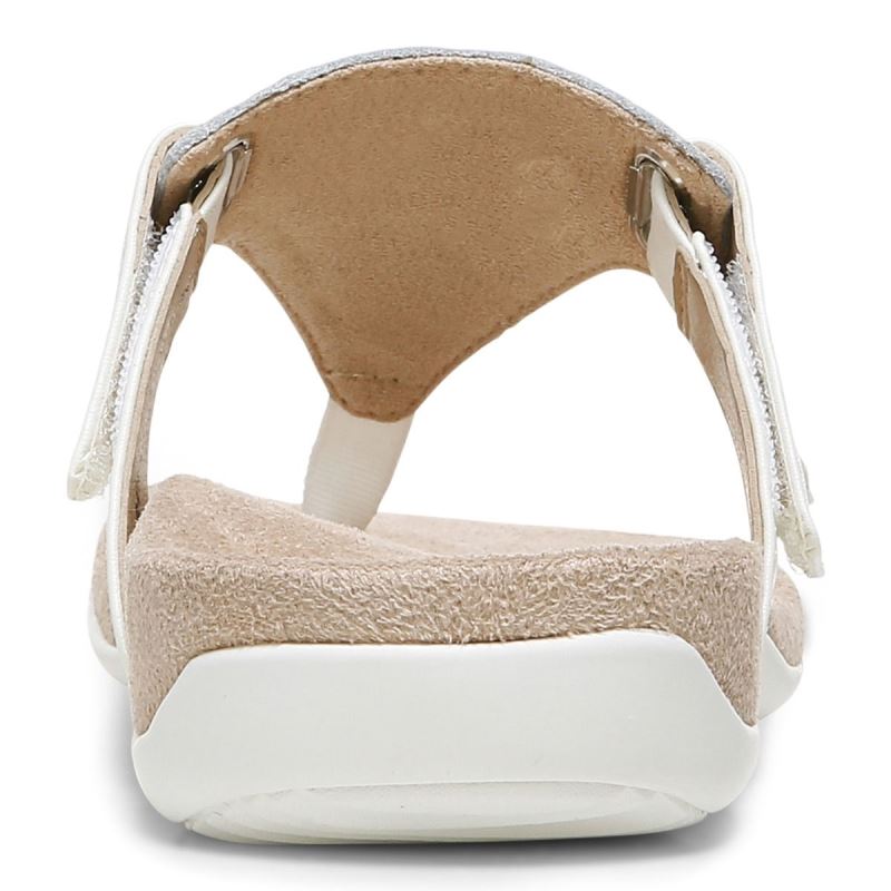 Vionic Women's Wanda T-Strap Sandal - Marshmallow